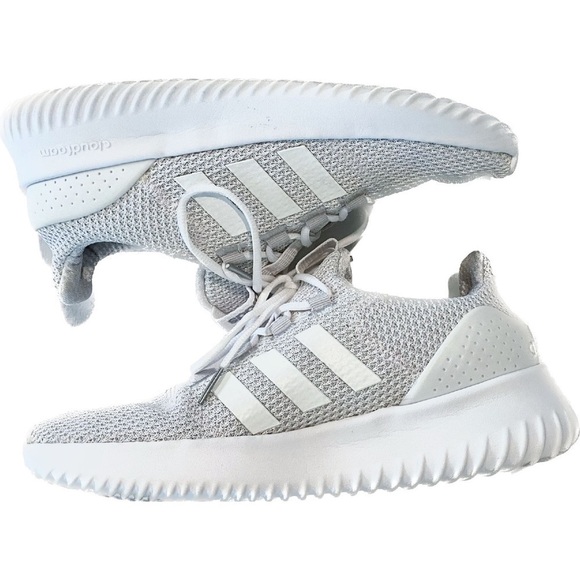 Adidas Womens Cloudfoam Pure FX0377 White Running Shoes / Sneakers Size 8 - Picture 3 of 9